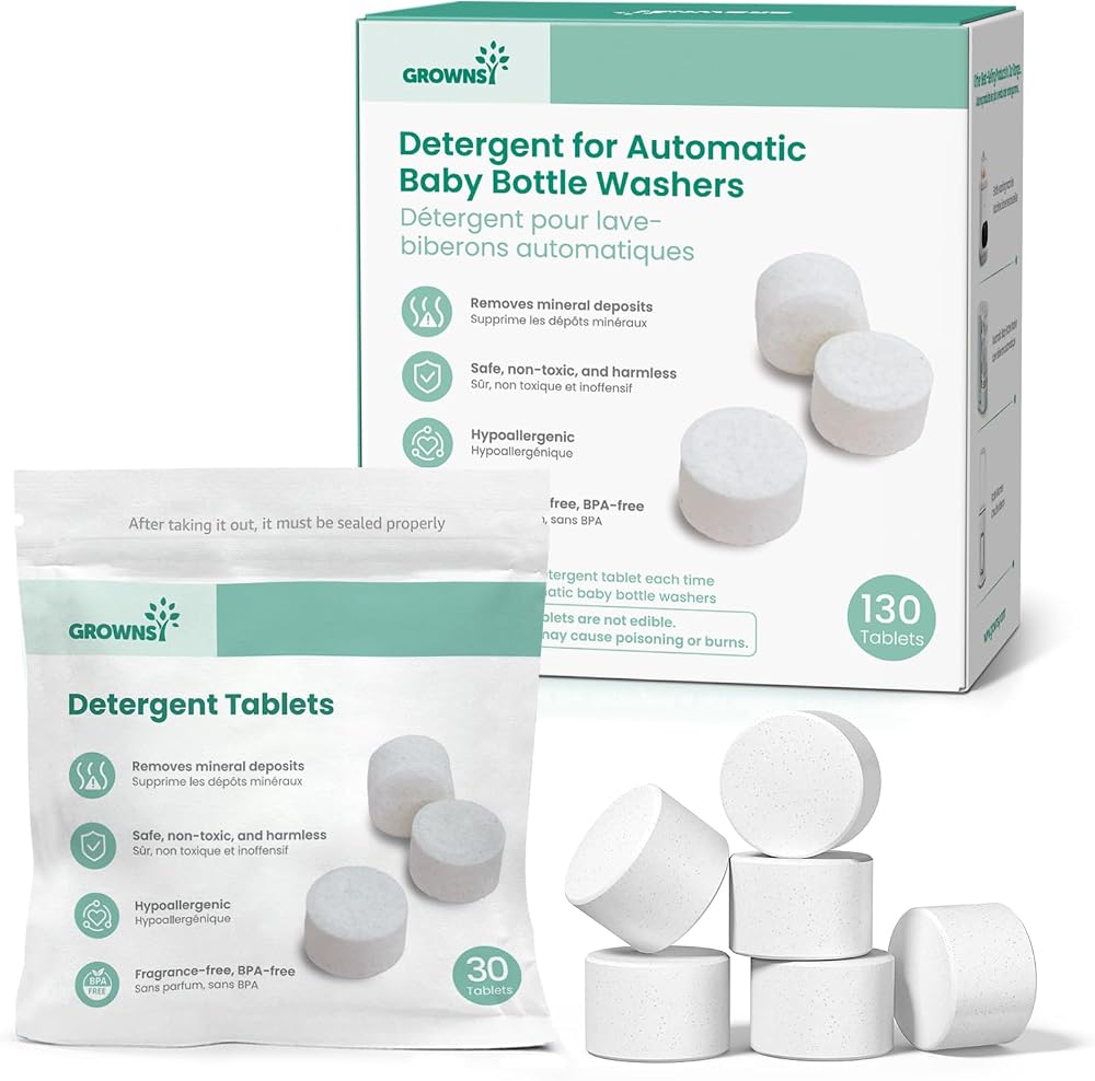 GROWNSY Bottle Washer Tablets Only $16.14 (Reg. $18.99) at Amazon