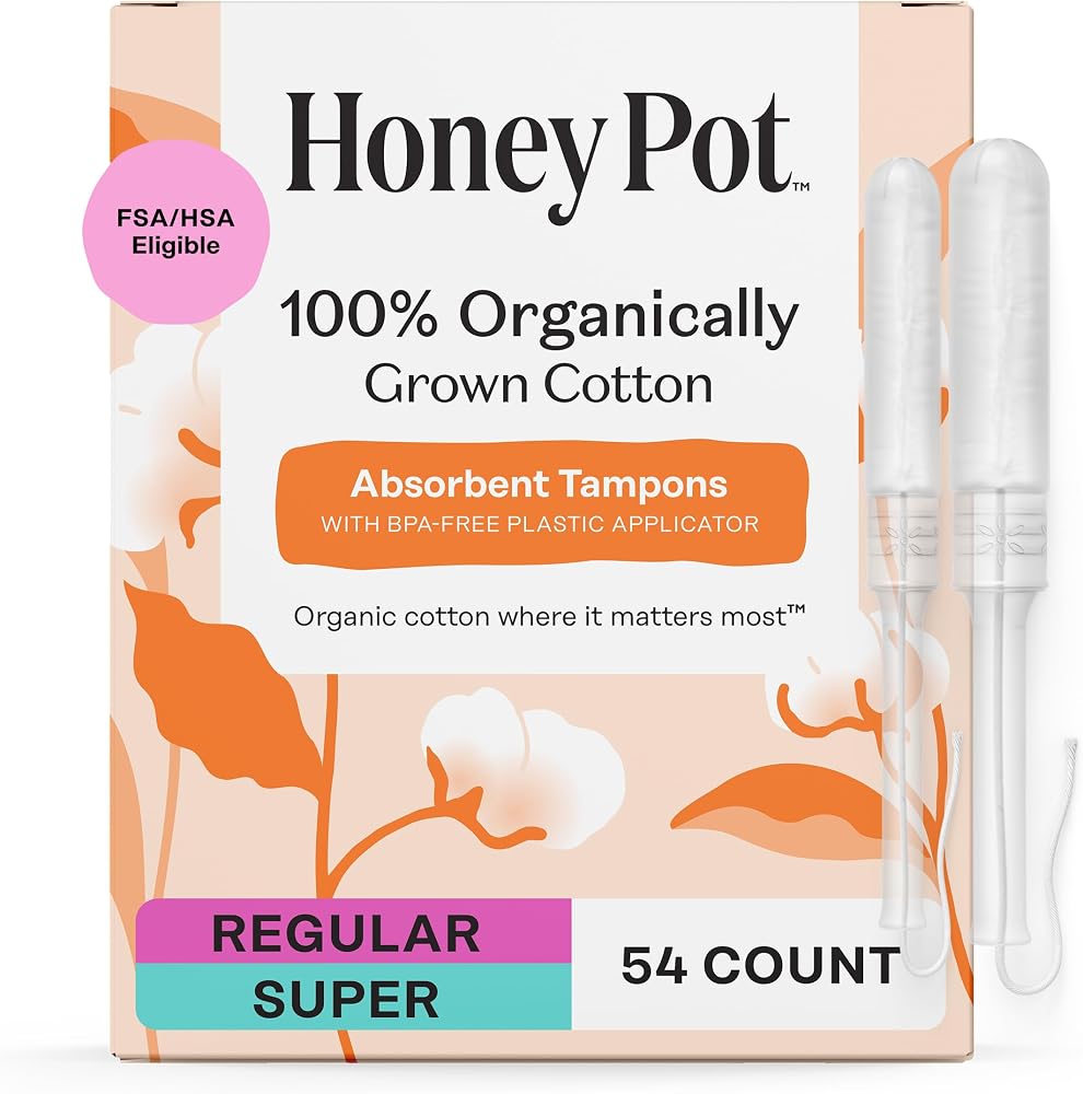 Honey Pot Organic Cotton Tampons Only $20.09 (Reg. $23.64) at Amazon