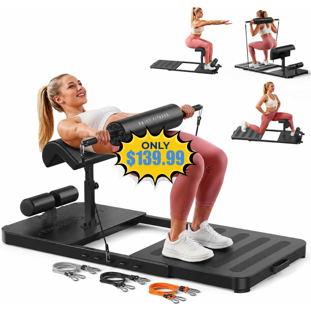 FEIERDUN HT1 Adjustable Hip Thrust Machine Deal: Save with Promo Code
