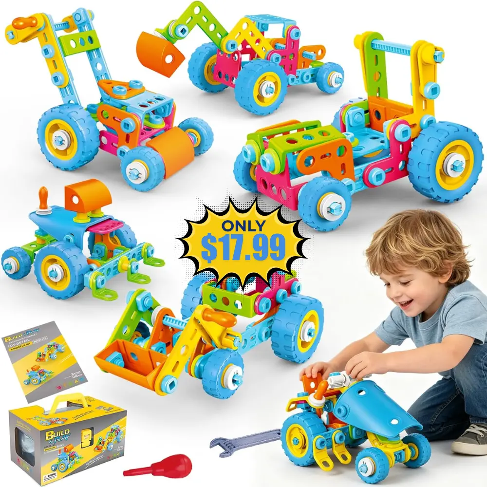 keefun STEM Building Toys Deal: Save 50%