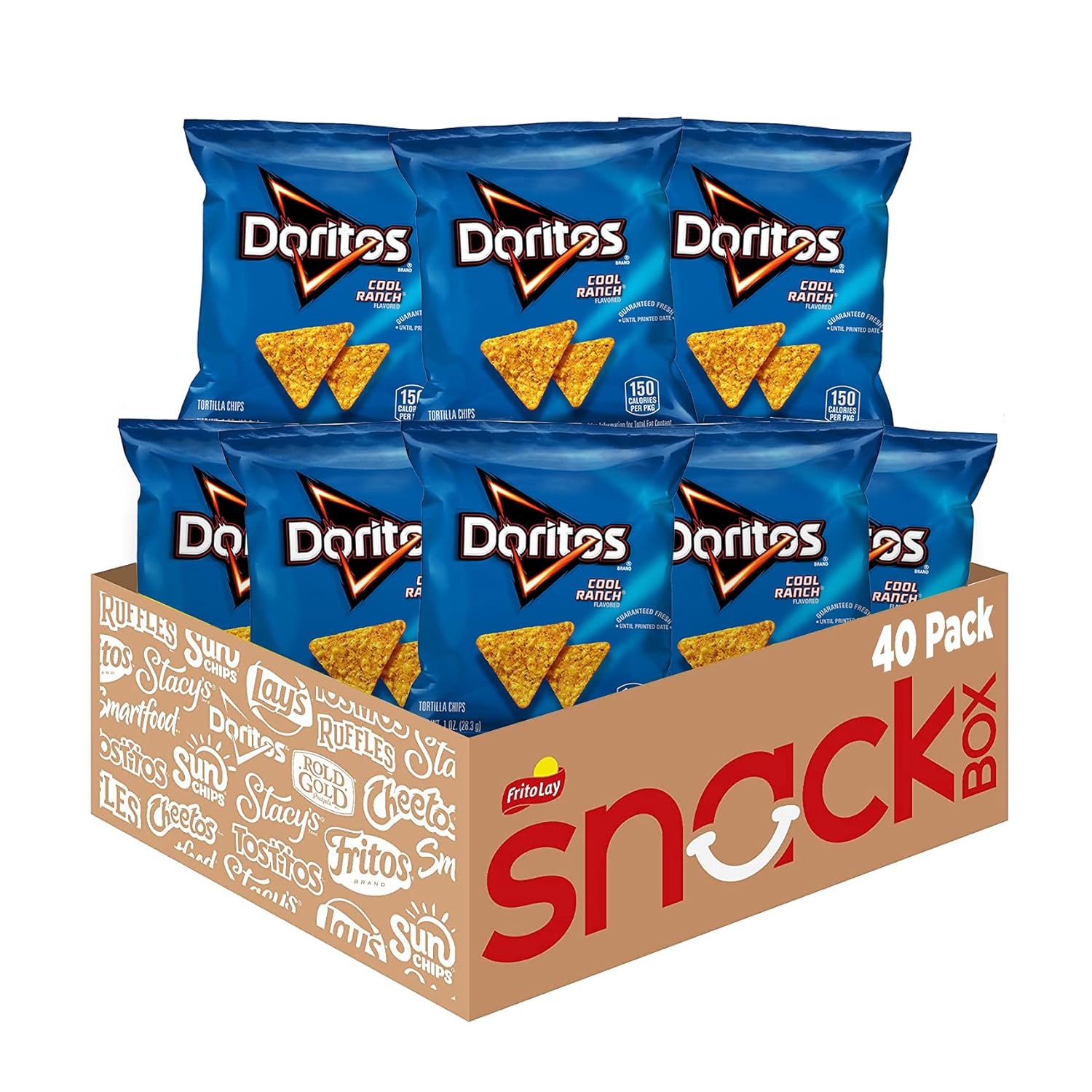 Doritos Cool Ranch 40‑Pack Only $19.20 (Reg. $22.43) at Amazon