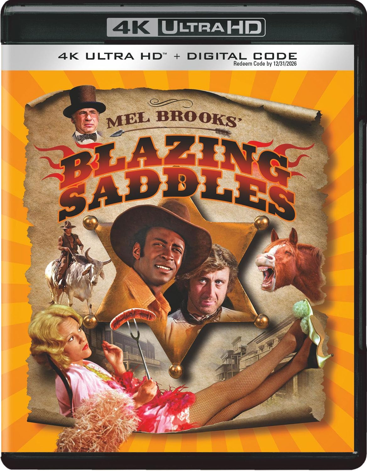 Blazing Saddles 4K Ultra HD Only $14.99 (Reg. $19.99) at Amazon