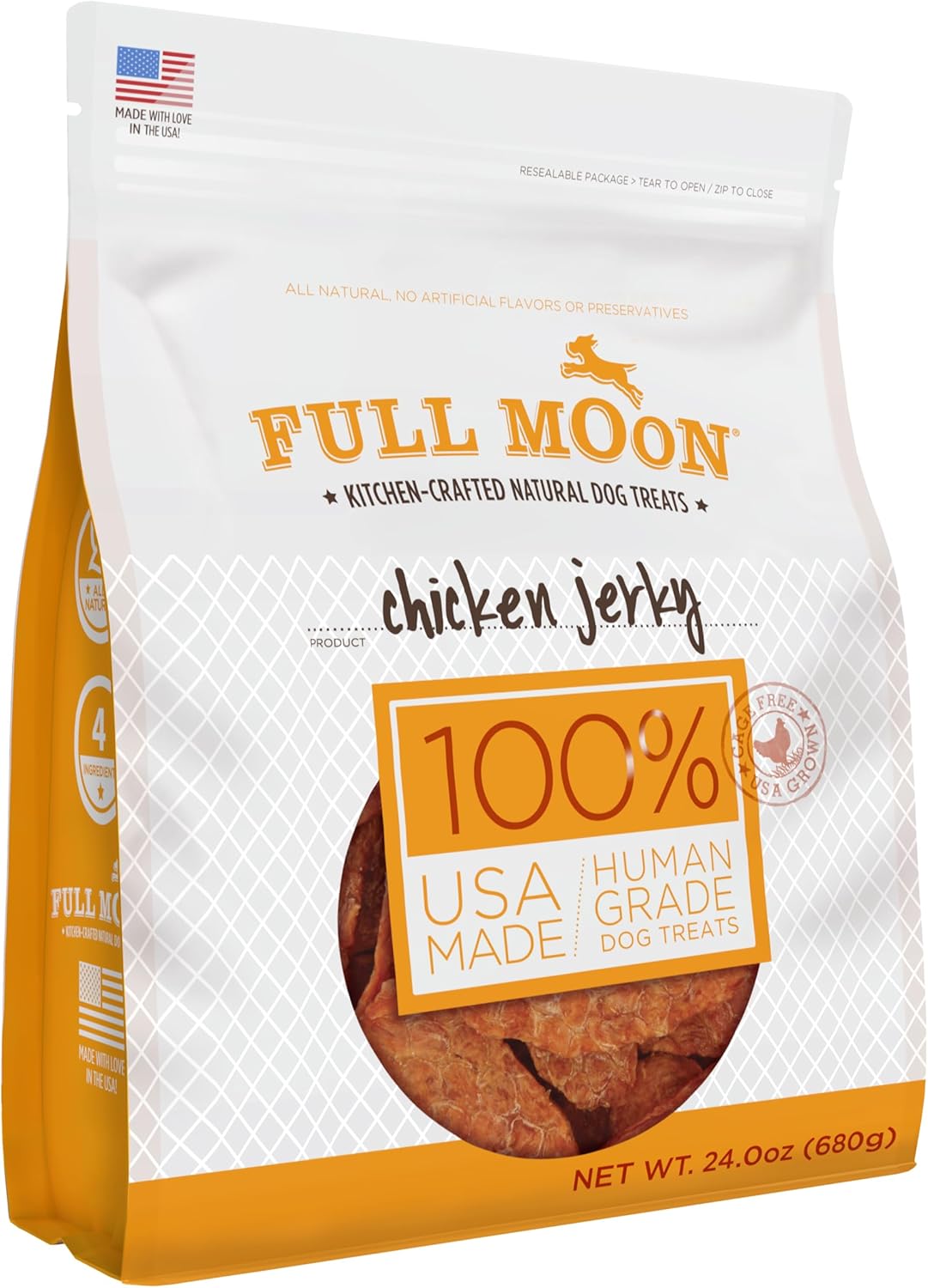 Full Moon Chicken Jerky Only $13.98 (Reg. $32.49) at Amazon