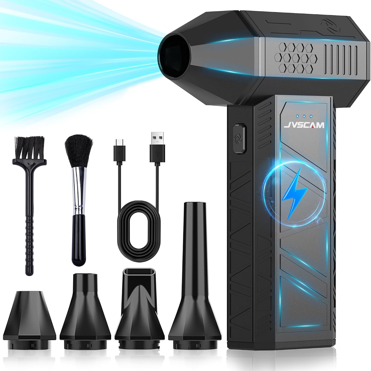 JVSCAM 3-Speed Cordless Air Duster Only $33.98 (Reg. $39.98) at Amazon