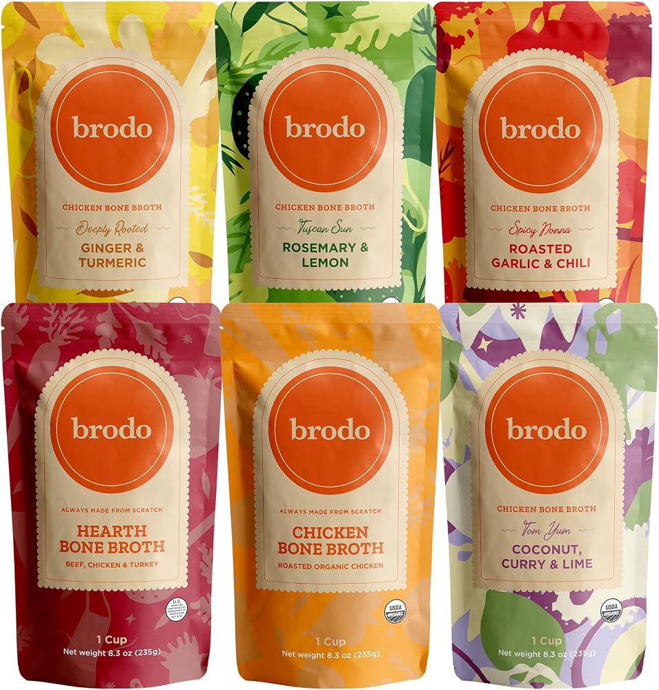 Brodo Broth Variety Pack Only $26.24 (Reg. $37.49) at Amazon