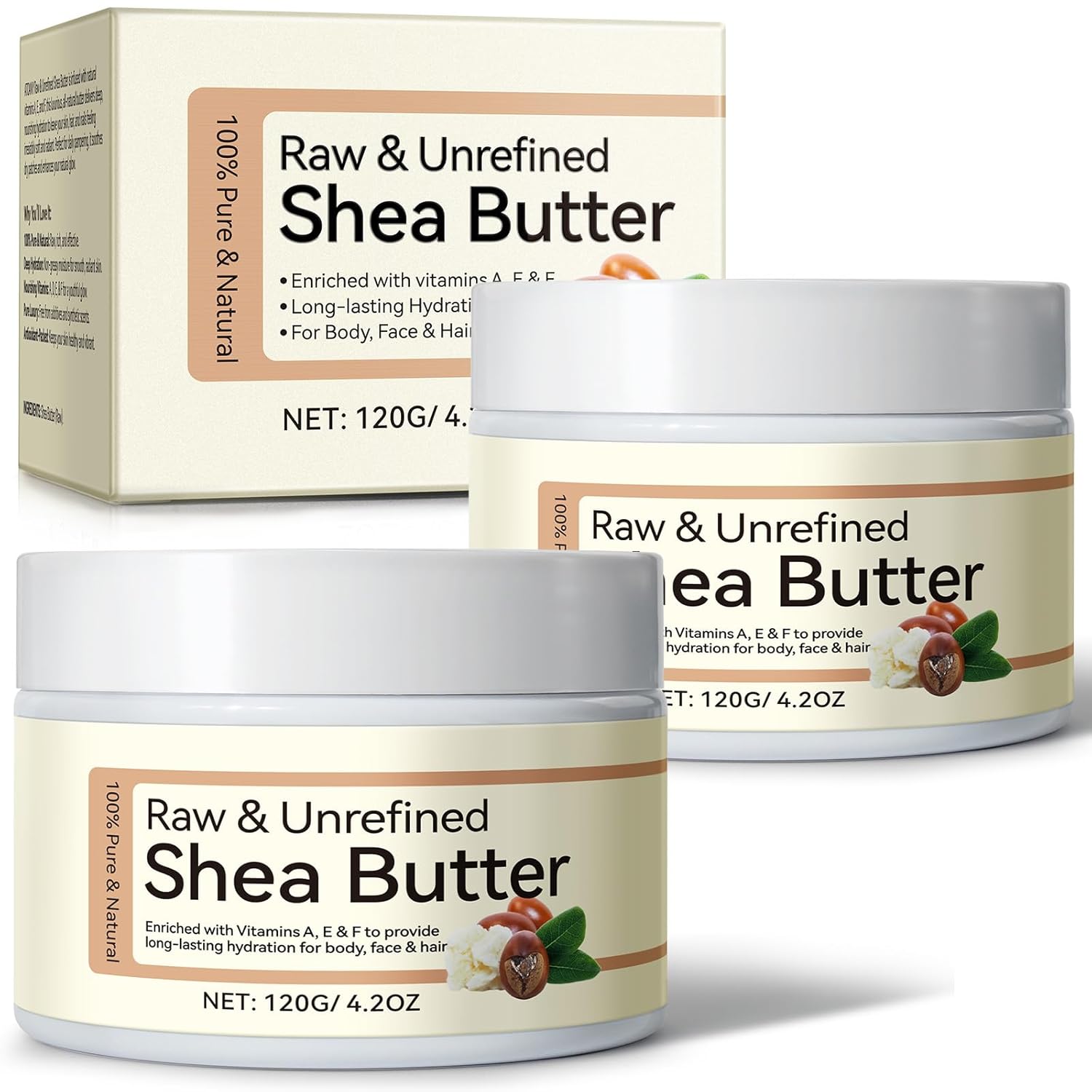 2-Pack Shea Butter