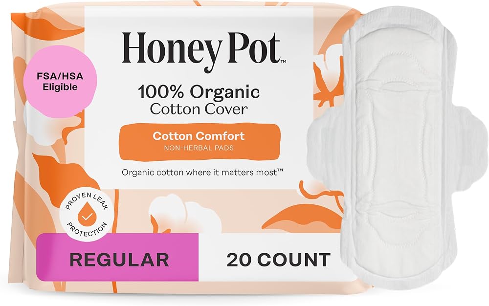 Honey Pot Sanitary Pads Only $6.69 (Reg. $7.88) at Amazon