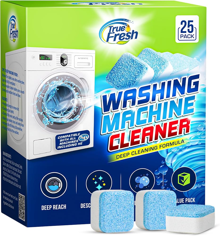 True Fresh Washing Machine Cleaner Tablets Only $17.92 (Reg. $19.92)