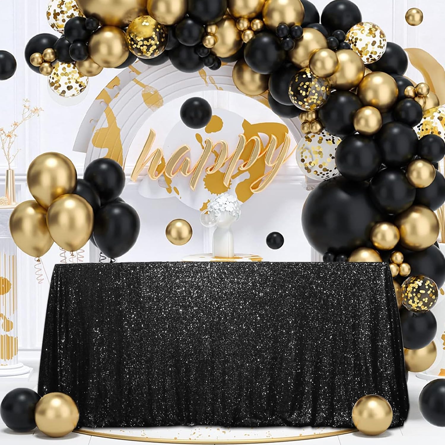 SquarePie Sequin Tablecloth Only $23 at Amazon