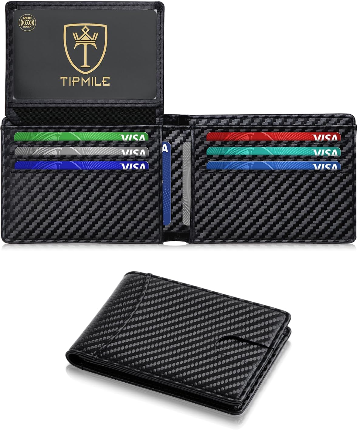 Tipmile Slim RFID-Blocking Bifold Wallet on Amazon, $9.99 sale price