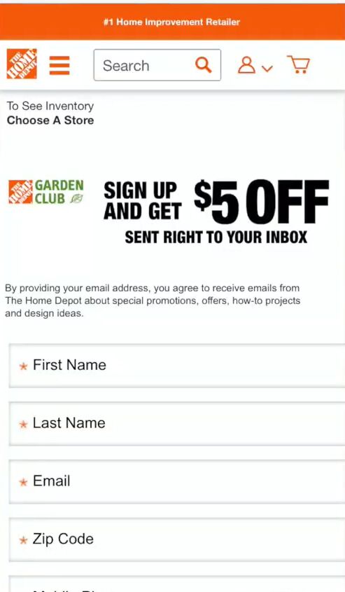 The Home Depot Daily Deals: Save Big