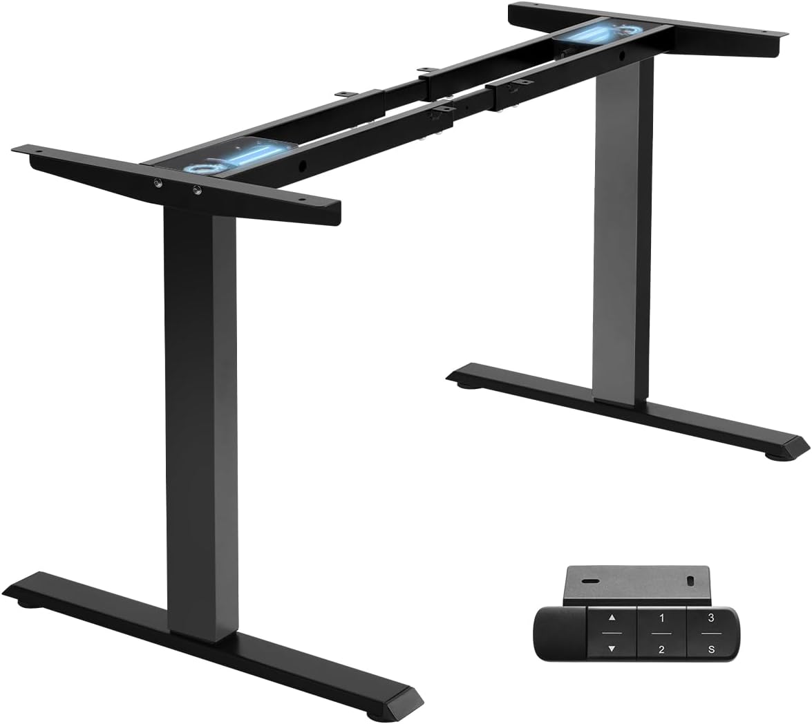 TOPSKY Dual Motor Electric Standing Desk Frame black base on Amazon