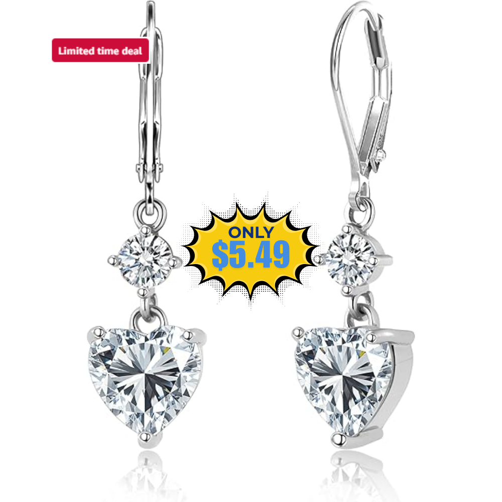 Silver Dangle Earrings Deal: Save 63%