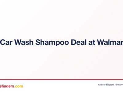Walmart deal card