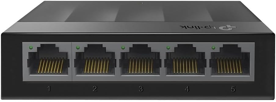 TP-Link LS1005G 5‑Port Gigabit Ethernet Switch on Amazon
