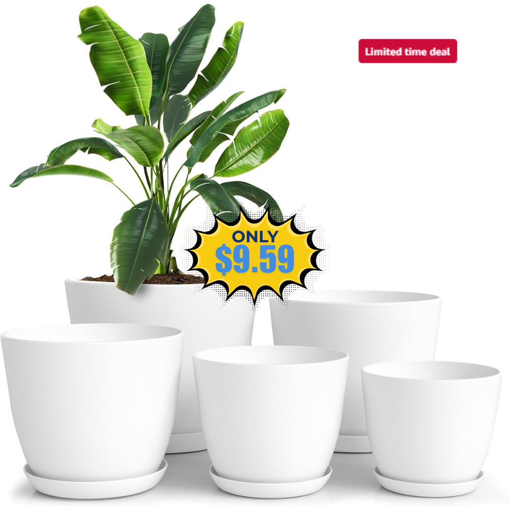 Utopia Home Plant Pots Indoor Deal: Save 45%