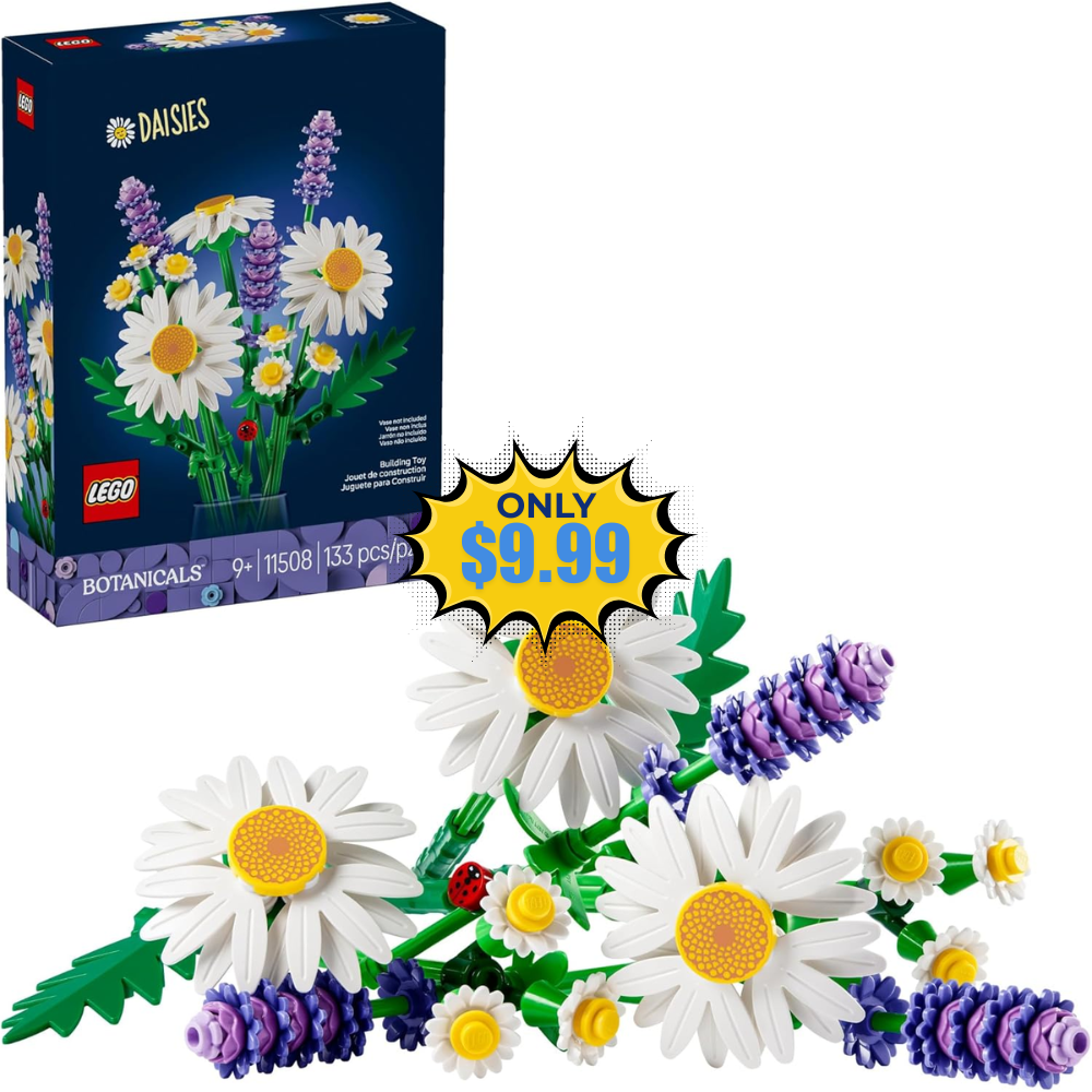 LEGO Botanicals Daisies Building Toy Deal: Save 33%