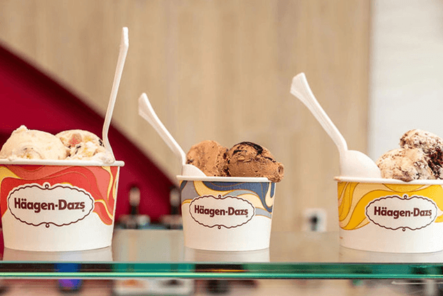 Haagen Dazs Free Ice Cream at Icecream