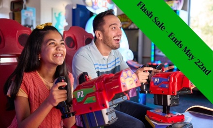 Chuck E. Cheese Family Play Packages from $20 at Groupon