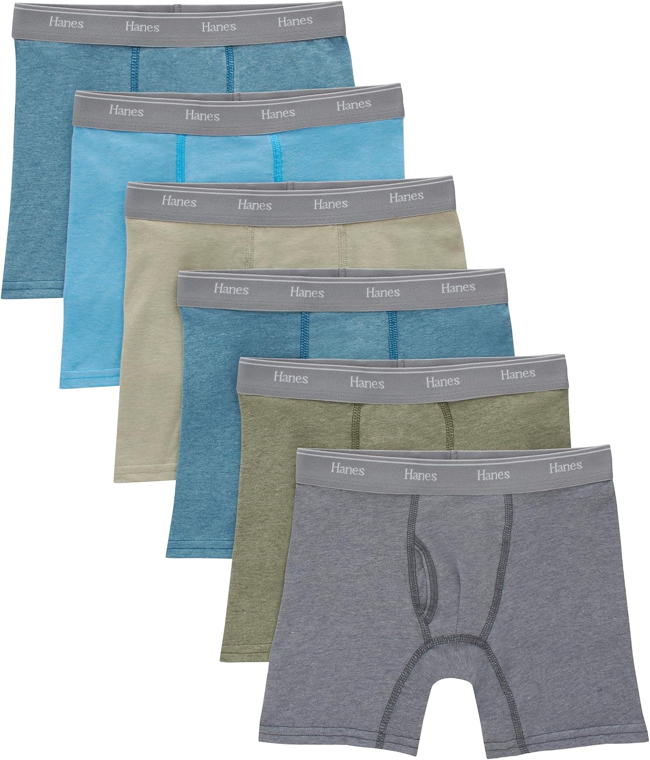 Hanes Boys’ Boxer Briefs 6-Pack Deal: Save 60% at Amazon