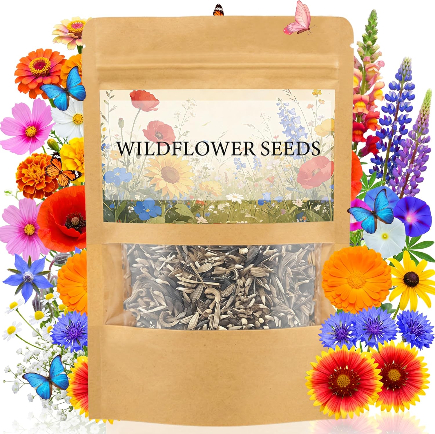 LUOJIBIE Wildflower Seeds 10,000 Ct Only $9.99 (Reg. $14.99) at Amazon