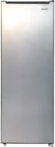 Frigidaire 6.5 cu ft garage ready freezer displayed at Walmart