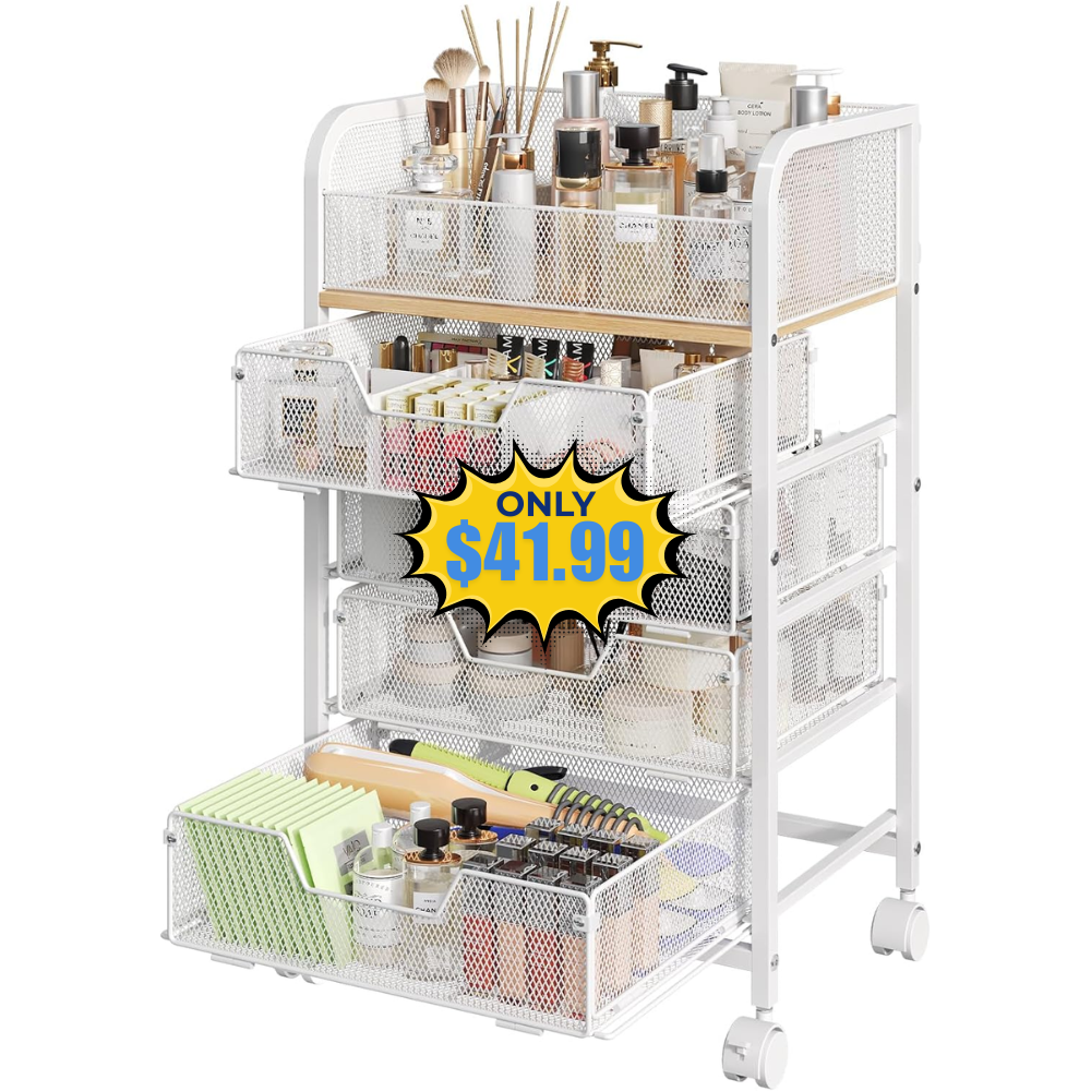 Makeup Cart Organizer Deal: Save $18 at Amazon