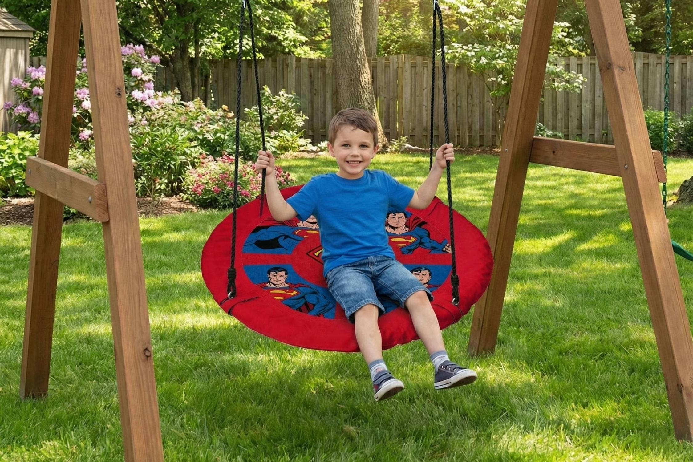 Superman and Batman Saucer Swings Only $15 (Reg. $60) at Walmart