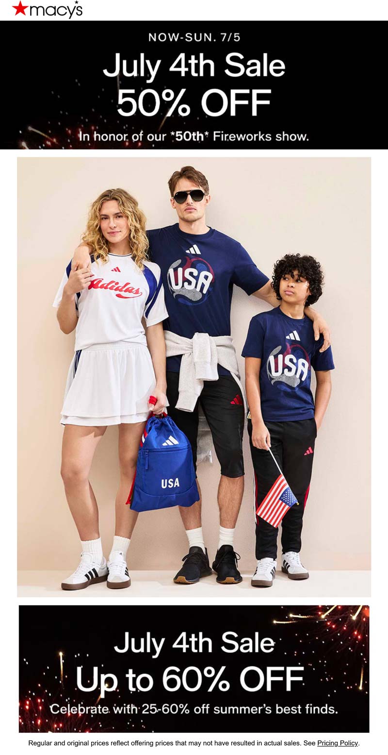 Up to 60% Off Summer Deals at Macy’s