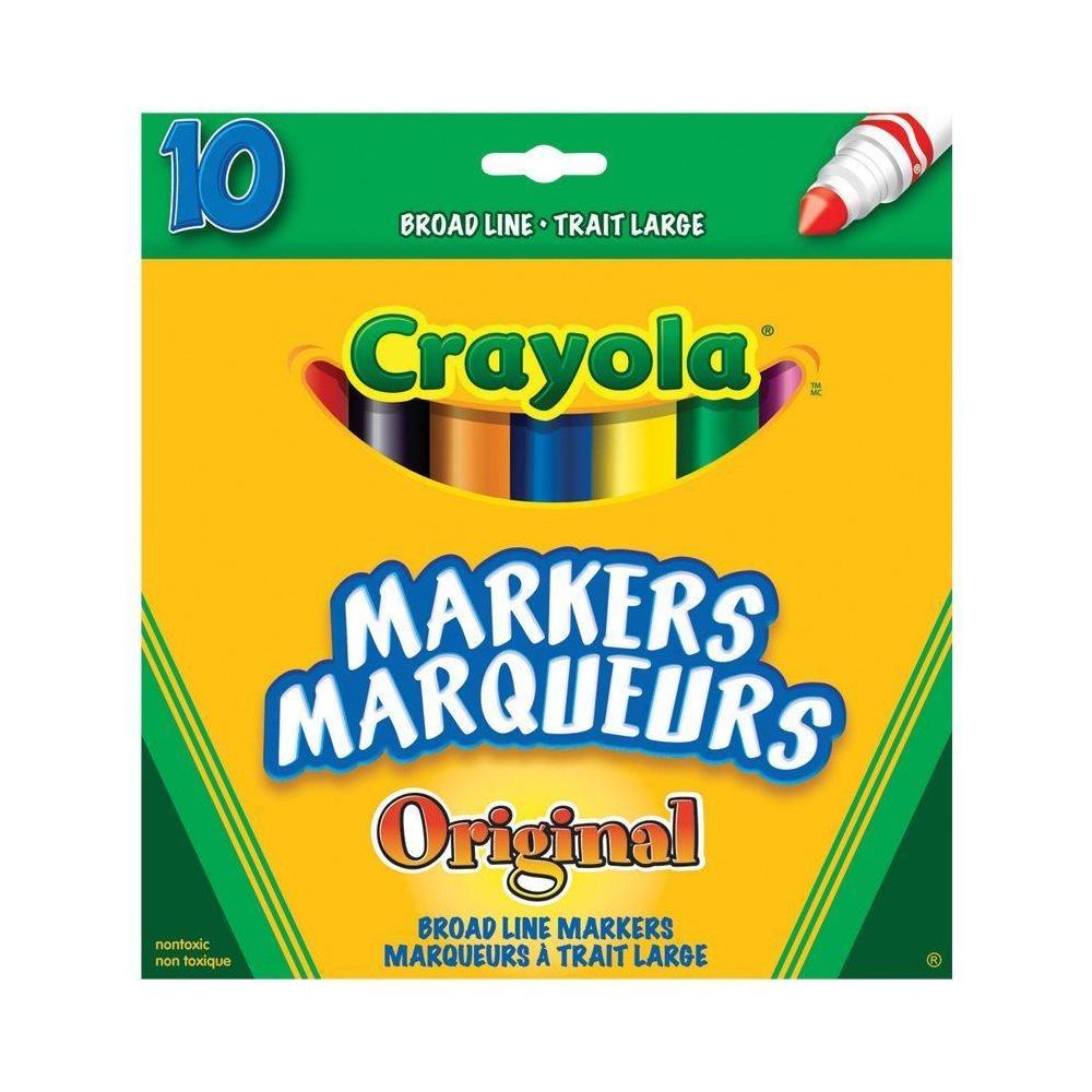 Crayola Original Broad Line Markers Only $0.97 (Reg. $5) at the Store