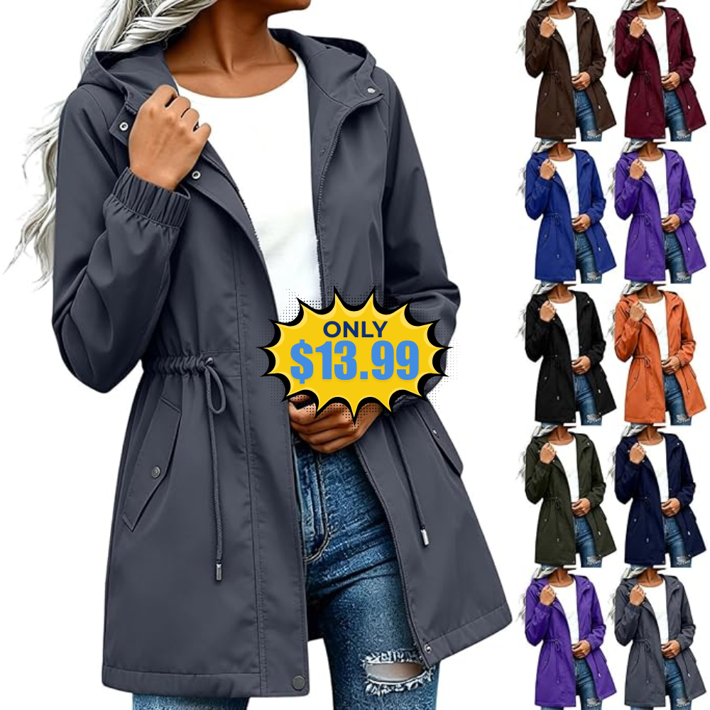 Women Rain Jacket with Hood Deal at Amazon: Save with Promo Code