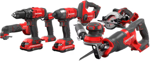 CRAFTSMAN V20 8-Tool Kit Only $299 (Reg. $459) at Lowe’s