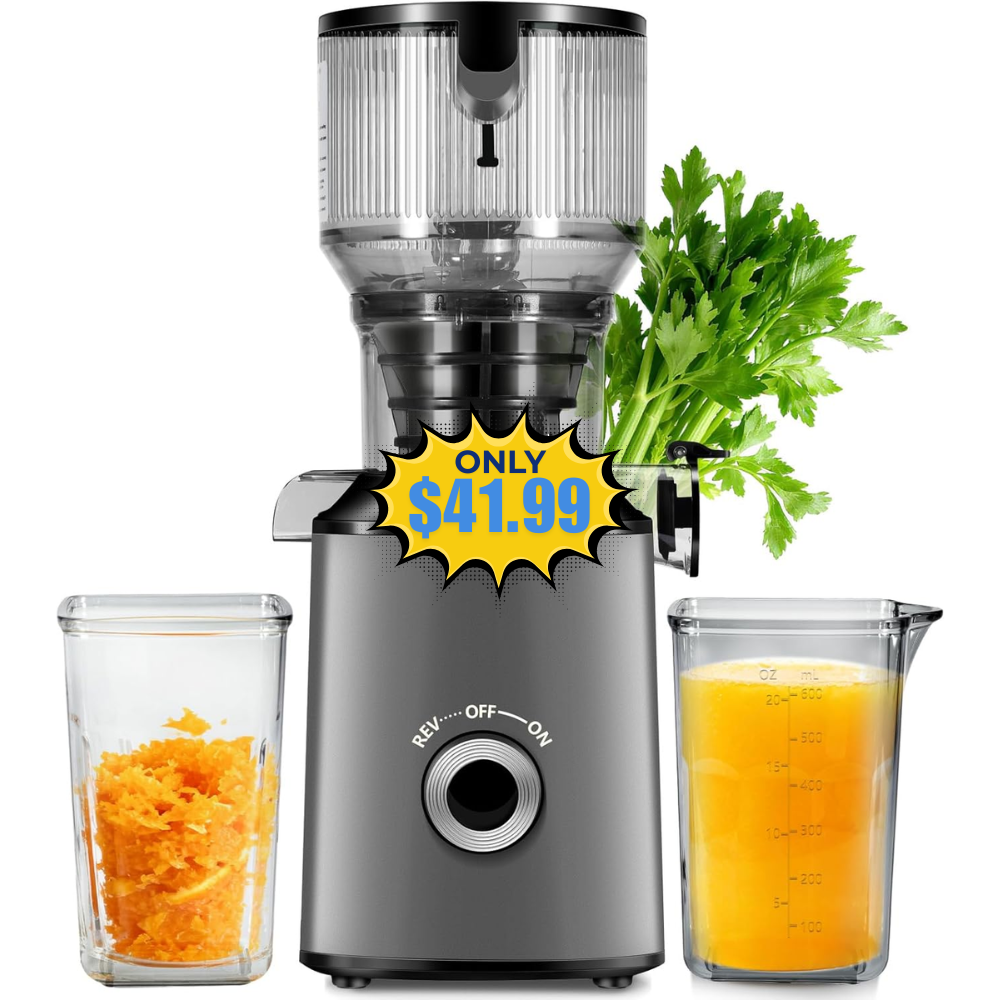 Cold Press Juicer Deal: Save 46% on Amazon