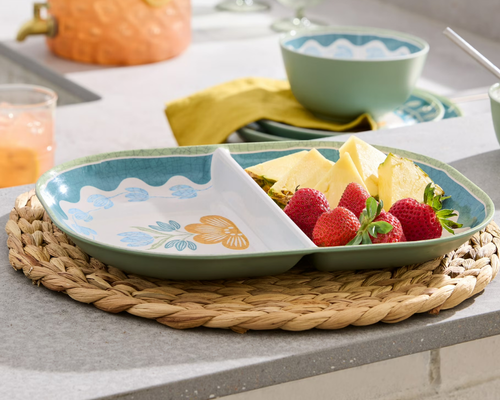 Better Homes and Gardens Bamboo Melamine Divided Serving Tray Deal at Walmart…
