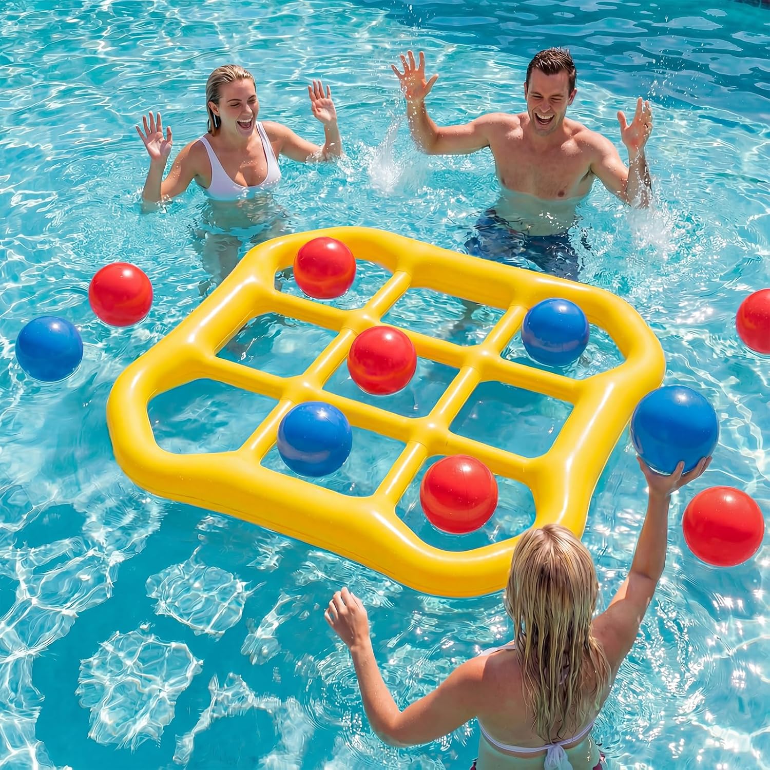 Tic Tac Toe Pool Toys Only $9.99 (Reg. $29.99) at Amazon