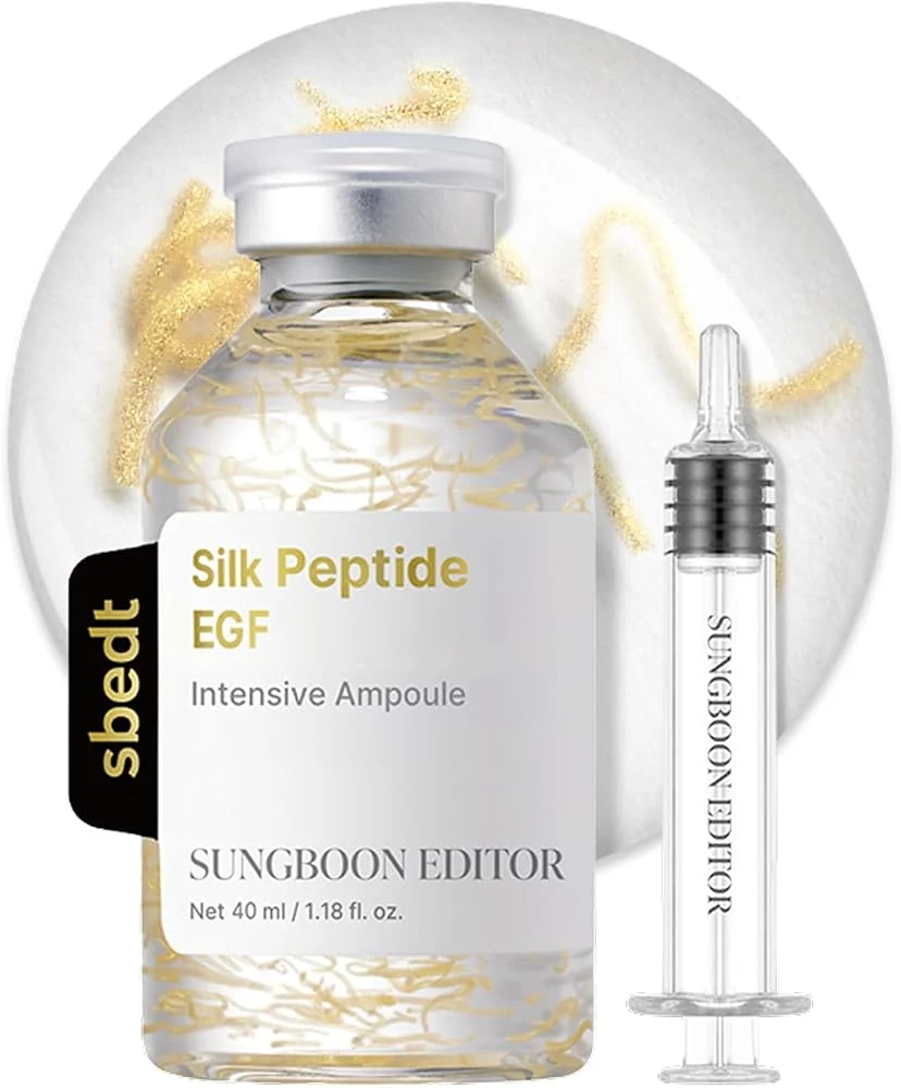 SUNGBOON EDITOR Glow Intensive Deep Collagen Silk Peptide Ampoule bottle on Amazon