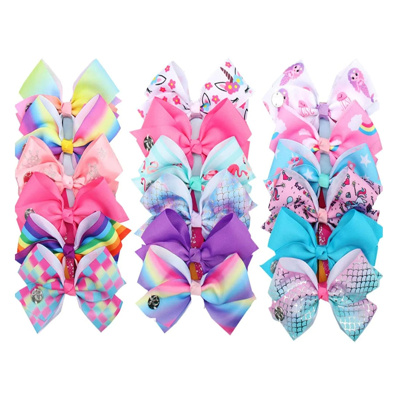 18pcs Hair Bows for Girls Deal at Amazon