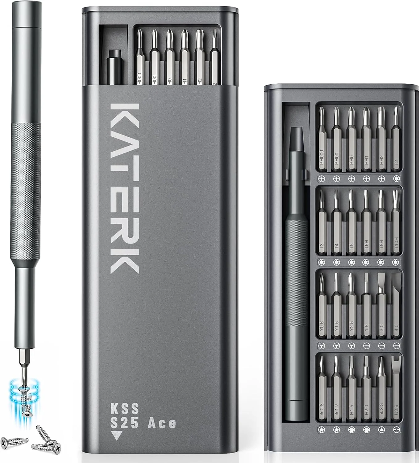 KATERK 25-in-1 Screwdriver Set mini repair kit on Amazon