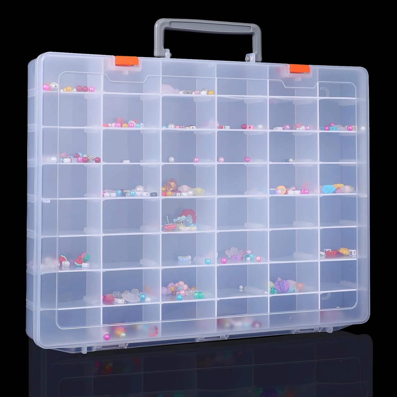 Craftsman 39-compartment large plastic storage organizer on Amazon