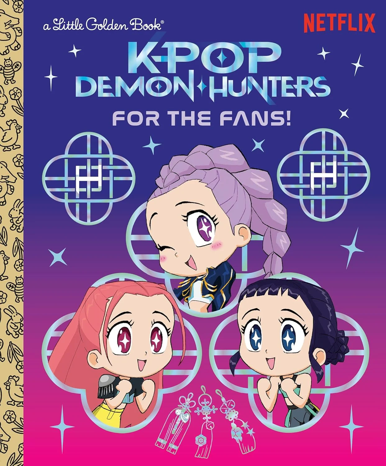 GO! Little People K‑Pop Demon Hunters toy set on Amazon product page