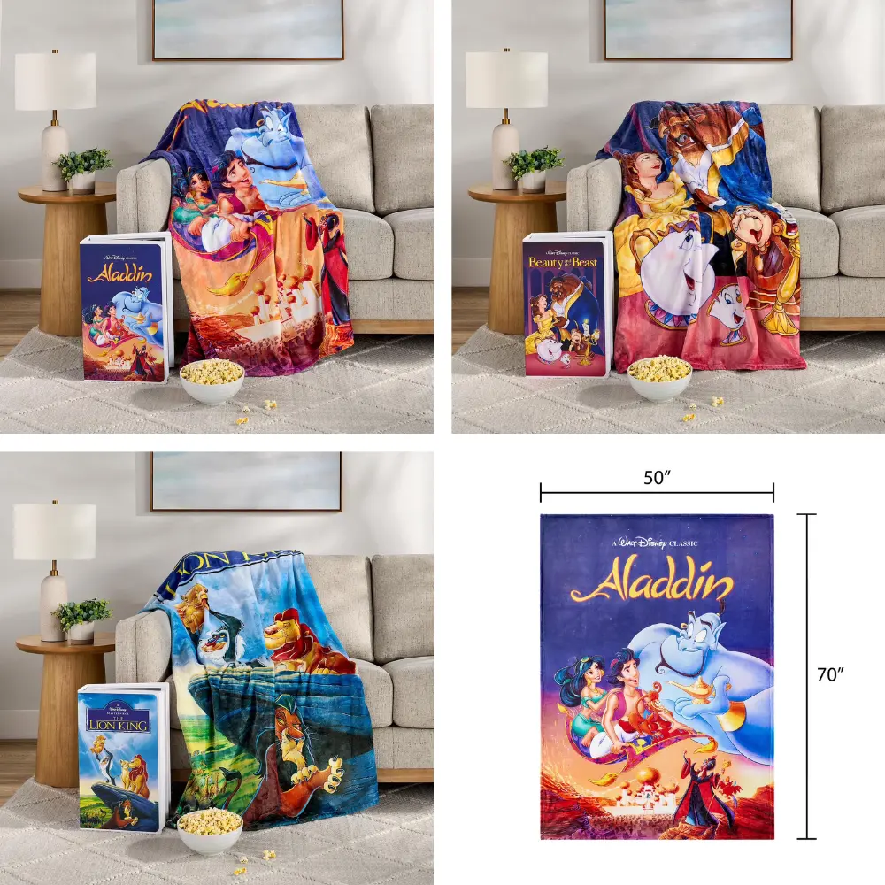 Disney Classic VHS Boxed Silk Touch Throw Deal at Sam’s Club