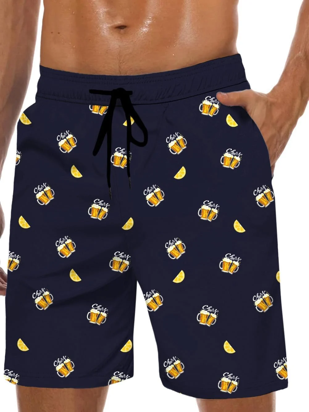 Lzzidou Men’s Swim Trunks Only $16.19 at Amazon