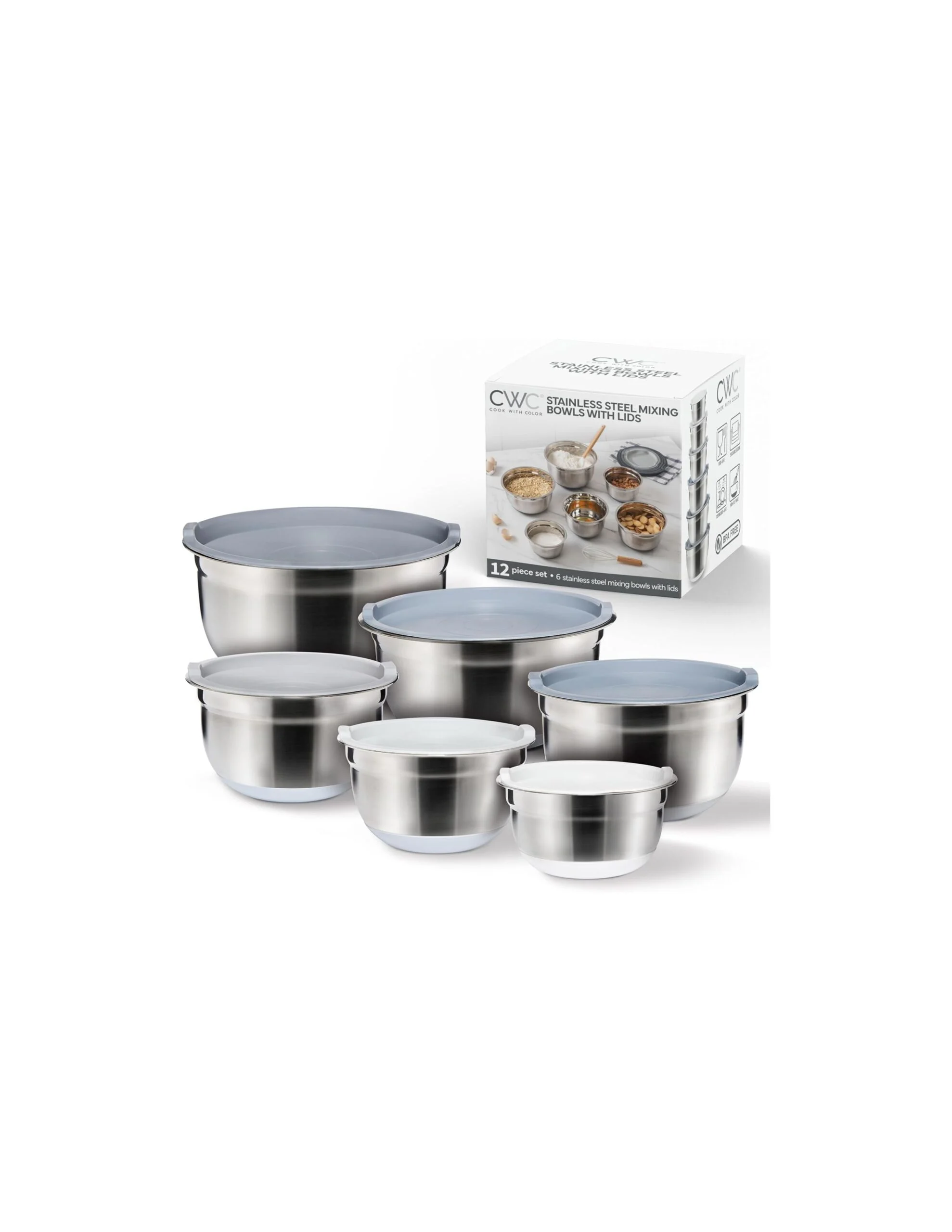 Stainless Steel Mixing Bowls Only $18.89 at the store