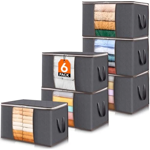 6-Pack Clothes Storage Bins Only $15.97 (Reg. $29.99) at Amazon