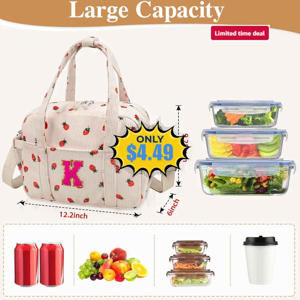 Large Lunch Bag Insulated Deal: Save 50% at Amazon