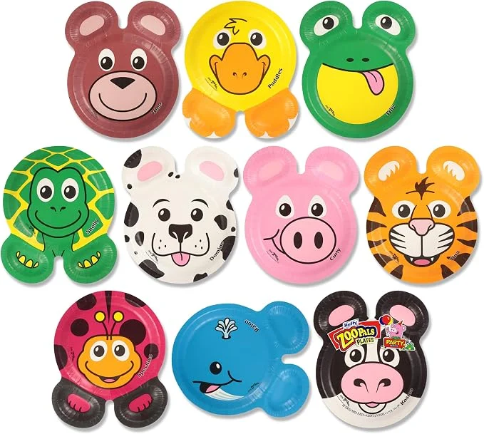 Hefty Zoo Pals Paper Plate 20-Pack Only $6.99 Shipped on Amazon