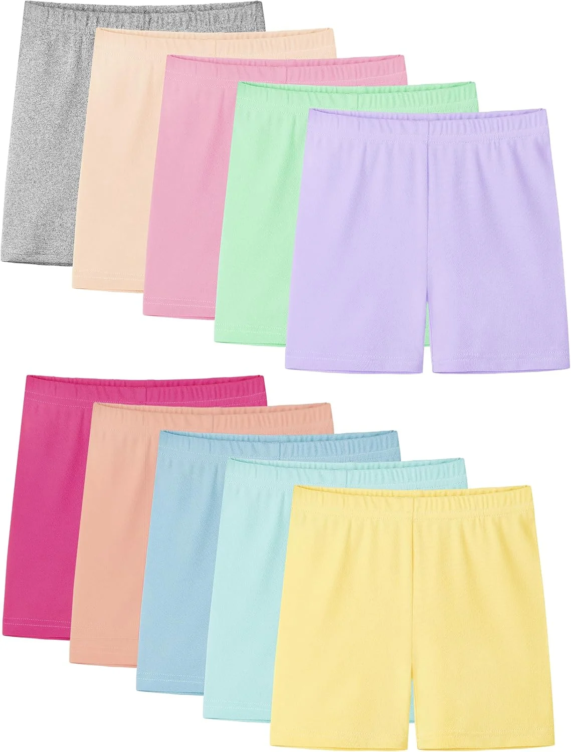 Girls Bike Shorts 10-Pack Only $29.99 (Reg. $30) at Amazon