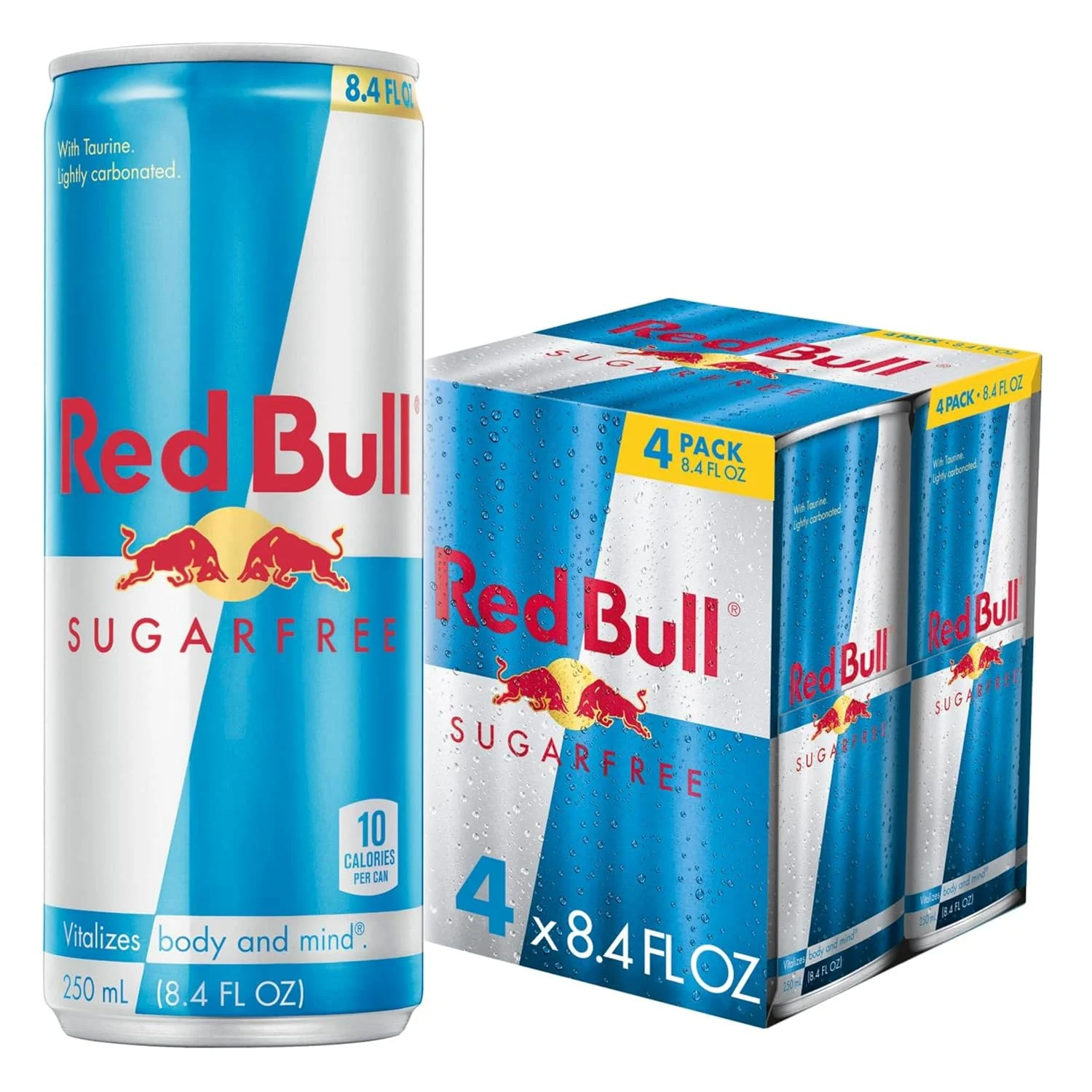 Red Bull Sugar Free Energy Drink 4-Pack Just $7.49 at Amazon
