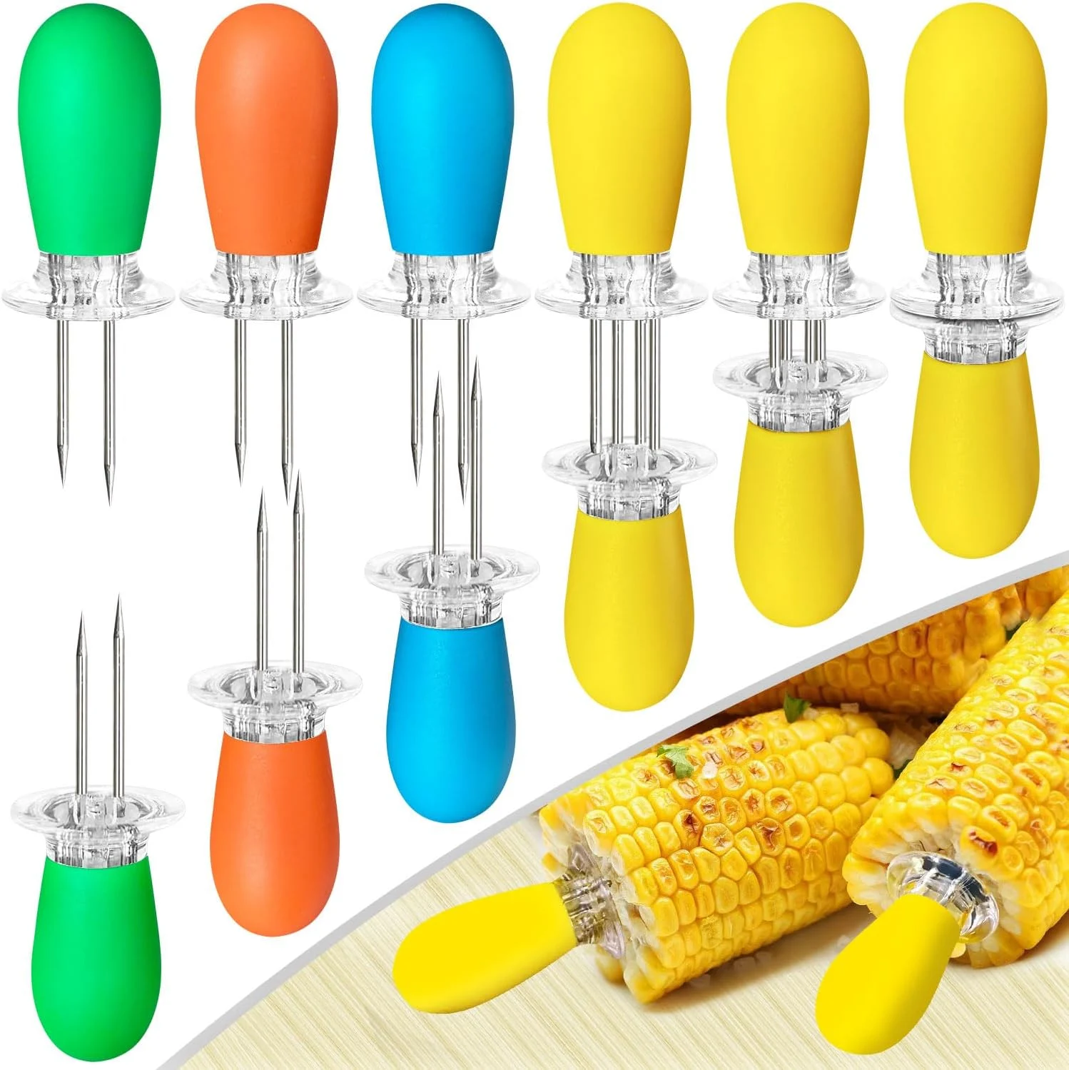 AQRINGO Corn Holders Only $6.99 (Reg. $12) at Amazon