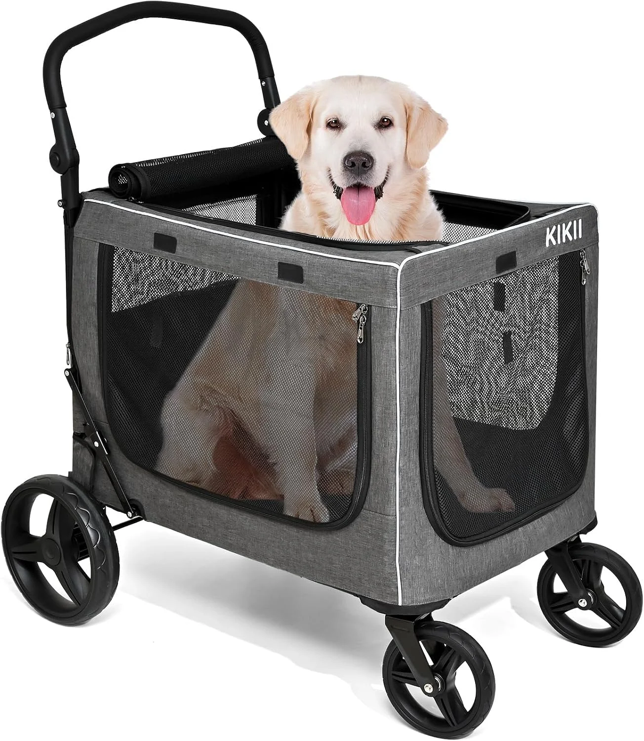 KIKII Extra Large Dog Stroller Only $219.99 at Amazon